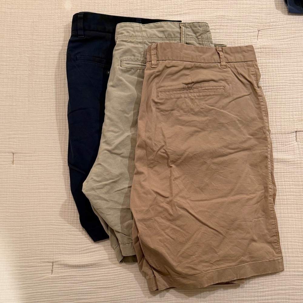 Mens khaki shorts 3 pack! Value!!!